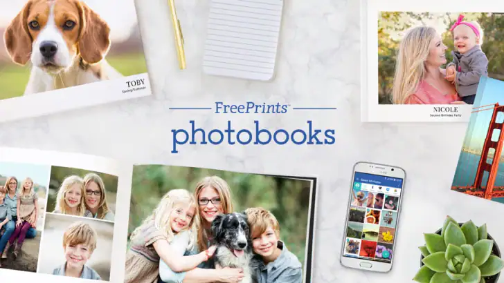 FreePrints Photobooks feature graphic