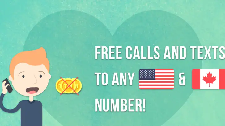 FreeTone Calls & Texting feature graphic