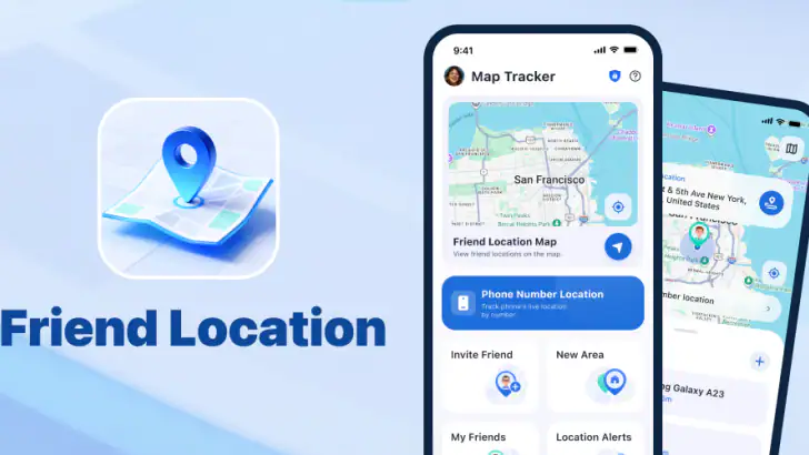 Friend Location: Phone Tracker feature graphic