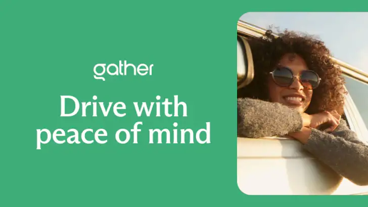 Gather: Share Family Locations feature graphic