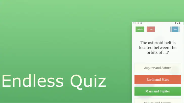 General Knowledge Quiz feature graphic