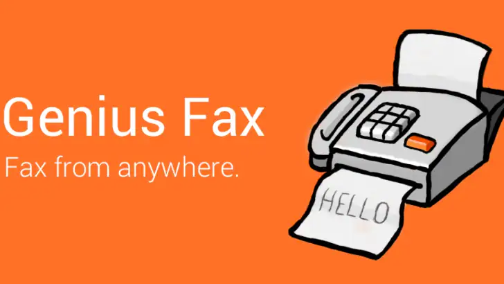 Genius Fax feature graphic