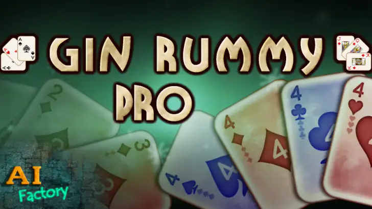 Gin Rummy Pro feature graphic
