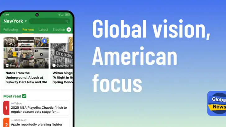 Global News-Headlines & Alerts feature graphic
