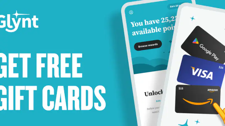 Glynt - Earn Rewards feature graphic