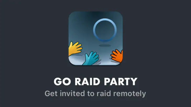 GO Raid Party - Worldwide Raid feature graphic