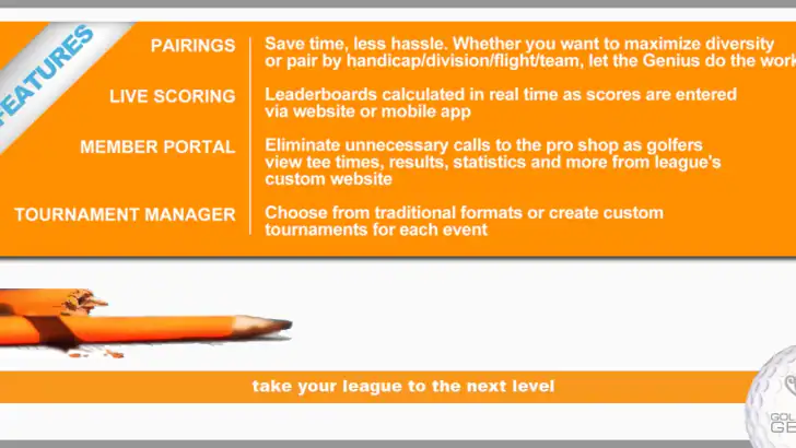 Golf Genius feature graphic