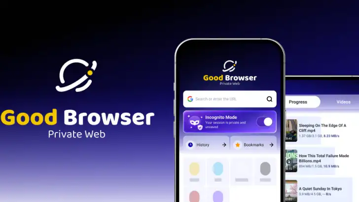 Good Browser: Private Web feature graphic