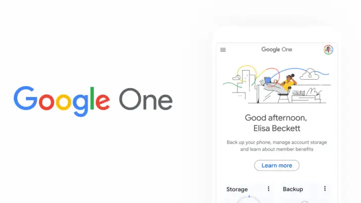 Google One feature graphic