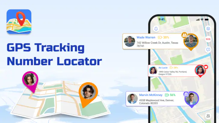 GPS Tracking - Number Locator feature graphic