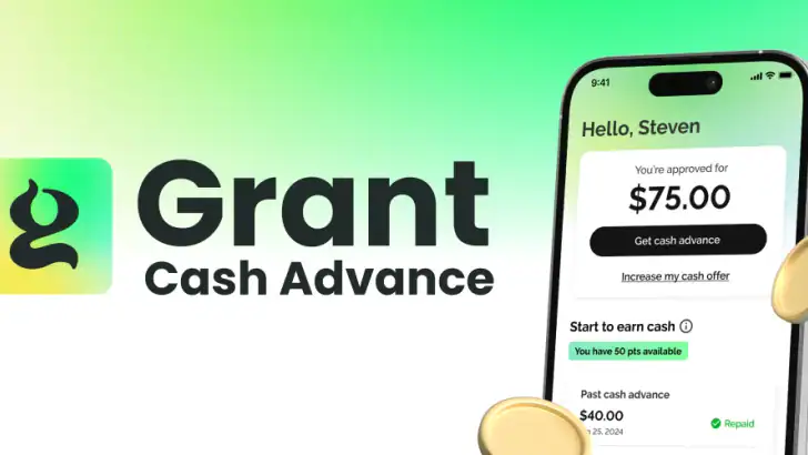 Grant Cash Advance feature graphic