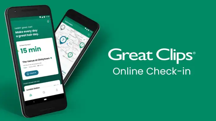 Great Clips Online Check-in feature graphic
