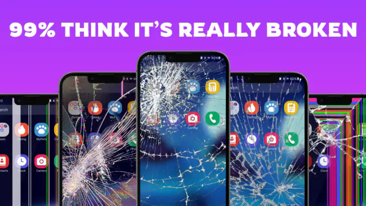 Haha Broken - Broken Screen feature graphic