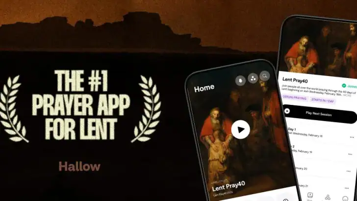 Hallow: Prayer & Meditation feature graphic