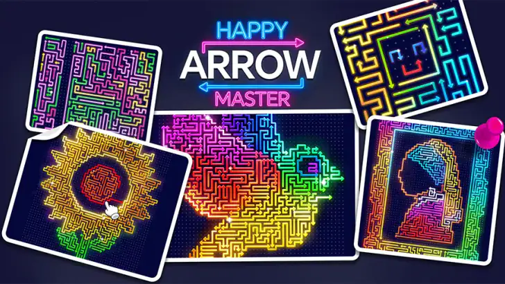 Happy Arrow Master feature graphic