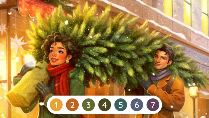 Happy Color®: Color by Number feature graphic