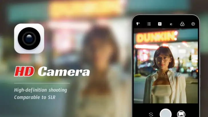 HD Camera feature graphic
