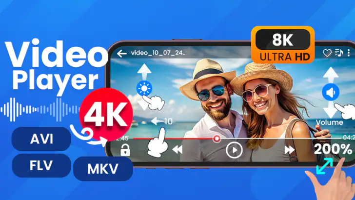 HD Video Player - Media Player feature graphic