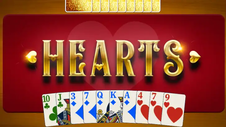 Hearts: Card Game feature graphic