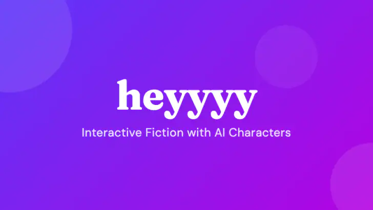 Heyyyy: Stories that text back feature graphic