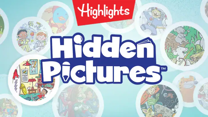 Hidden Pictures Puzzle Play feature graphic