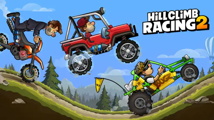 Hill Climb Racing 2 feature graphic