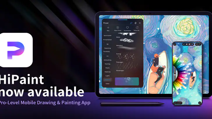HiPaint: Sketch & Draw art feature graphic