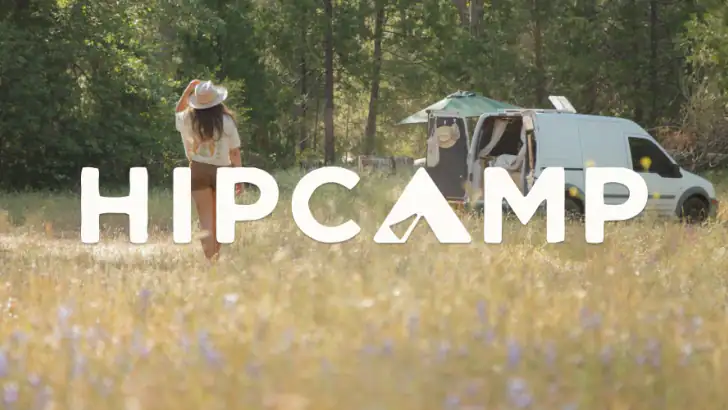 Hipcamp: Camping, RVs & Cabins feature graphic
