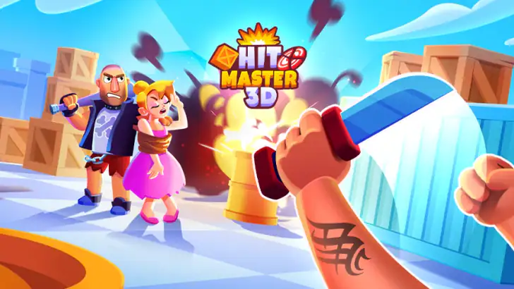Hit Master 3D - Knife Assassin feature graphic