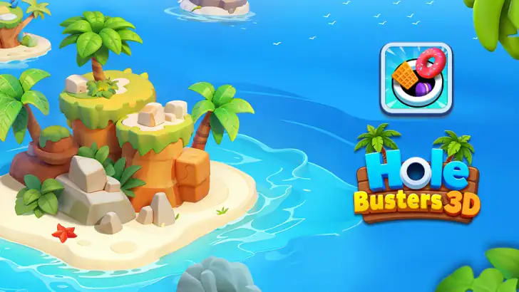 Hole Busters 3D feature graphic