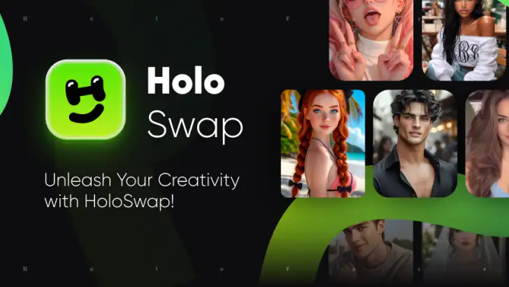 HoloSwap:Ai photo,Chat,Video feature graphic