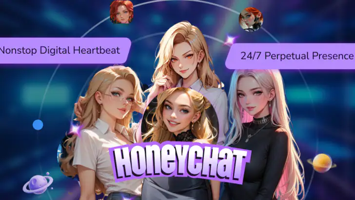 HoneyChat: Your AI Friend feature graphic