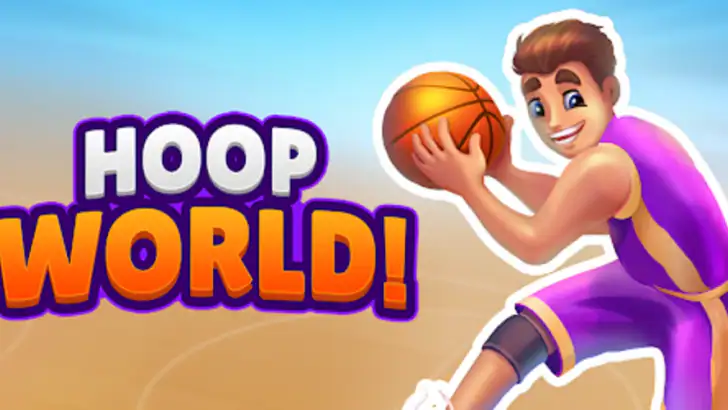 Hoop World: Flip Dunk Game 3D feature graphic