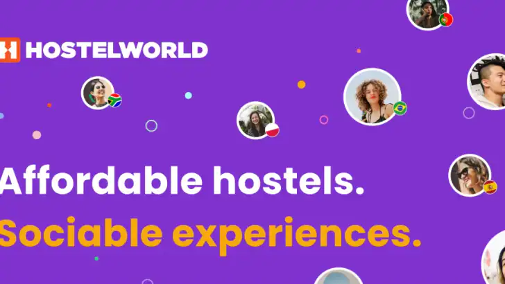 Hostelworld: Hostel Travel App feature graphic