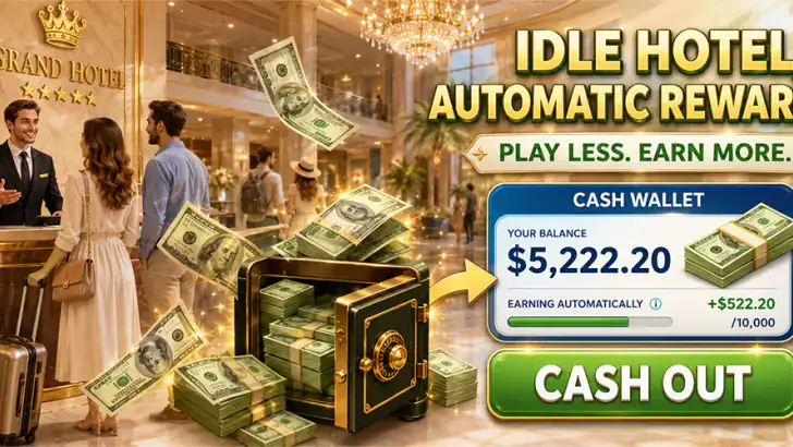 Hotel Money - Win Real Cash feature graphic