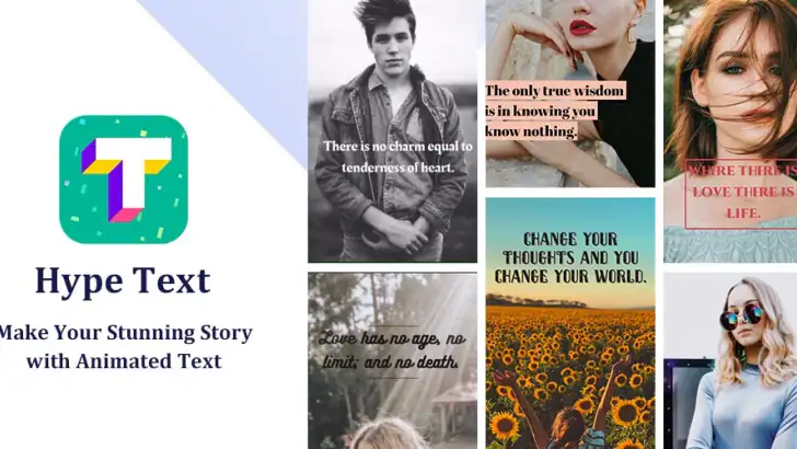 Hype Text - Animated Text & In feature graphic