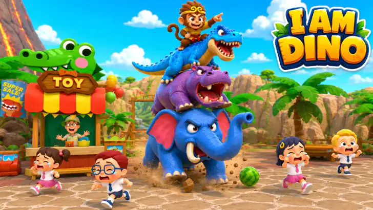 I Am Dino feature graphic