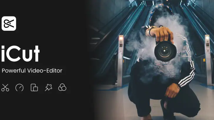 iCut: Video Editor & Maker feature graphic