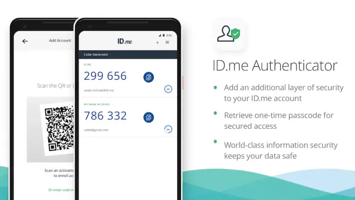 ID.me Authenticator feature graphic