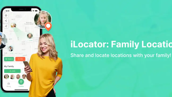 iLocator : Family Location feature graphic