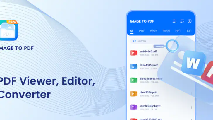 Image to PDF & PDF Reader feature graphic