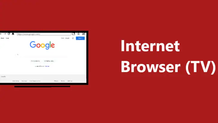Internet Browser (TV) feature graphic