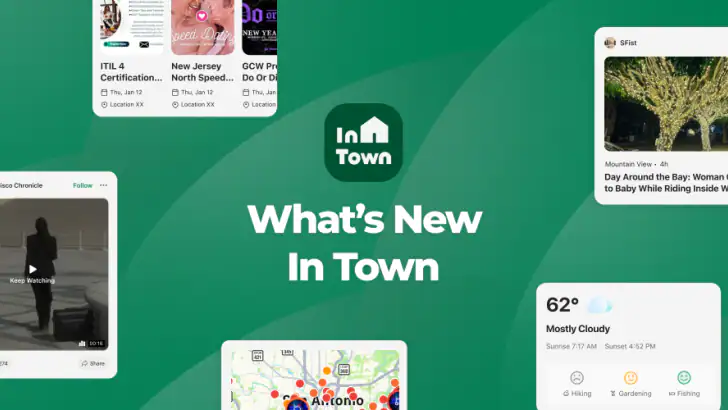 InTown feature graphic