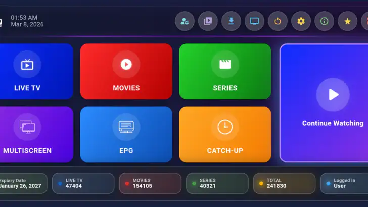 IPTV Smart Plus+ feature graphic