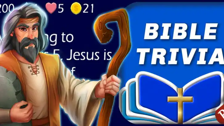 Jesus Bible Trivia Games Quiz feature graphic