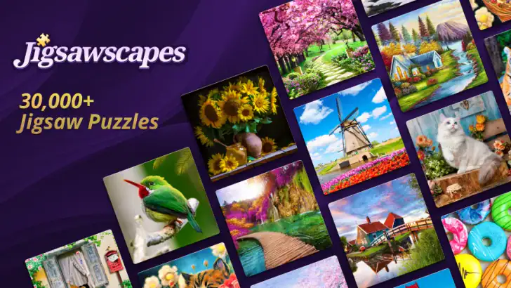 Jigsawscapes® - Jigsaw Puzzles feature graphic