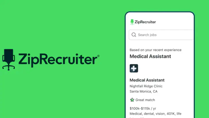Job Search by ZipRecruiter feature graphic