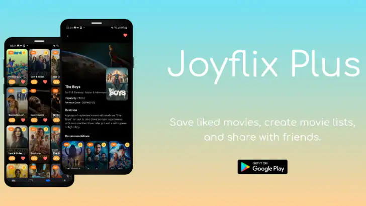 Joyflix Plus feature graphic
