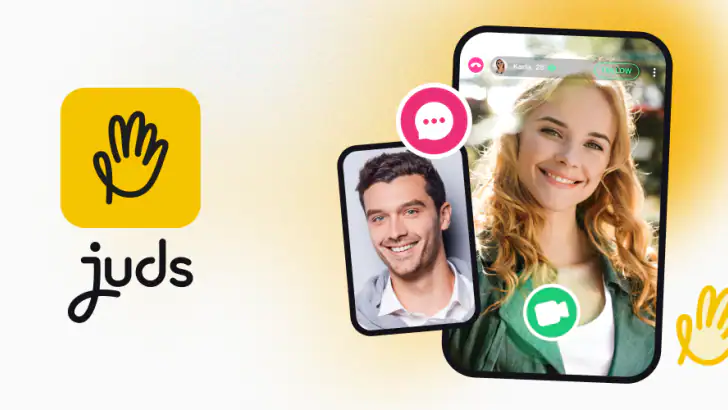 Juds - Random Live Video Chat feature graphic