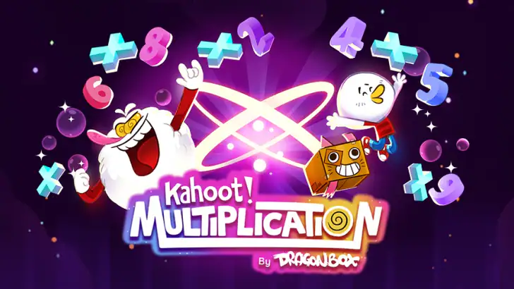 Kahoot! Multiplication Games feature graphic
